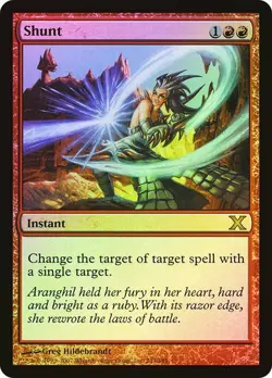 10th Edition MTG Foil Shunt Magic - Image 1