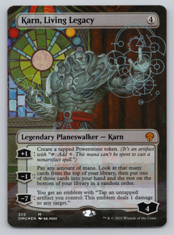 Karn, Living Legacy FOIL Borderless - Dominaria United - MTG - Image 1