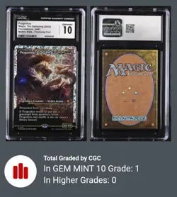 MTG Progenitus (Showcase) Foundations Foil *CGC 10* - Image 1