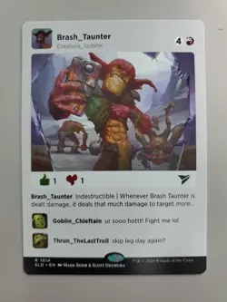 MTG Brash Taunter Secret Lair Drop Series 1614 Regular Rare - Image 1