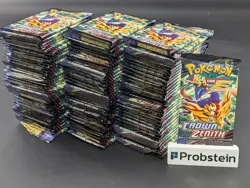 Lot of (100) Pokemon Sword & Shield Crown Zenith Booster Packs SEALED - Image 1