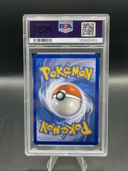 2010 Pokemon HGSS Black Star Promo Hitmonlee Cracked Iced Holo #HGSS25 PSA 8 - Image 2