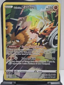 Pokemon TCG Galarian Zapdos SWSH283 Sword & Shield Holo Black Star Promo-LP - Image 1
