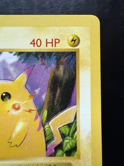 Pokemon Pikachu Red Cheeks 058/102 Base Set Shadowless Regular (LP) - Image 3