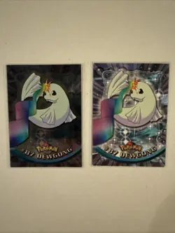 Pokemon Topps TCG: Dewgong #87 Base Chrome & Non Chrome - Series 1 - Image 1