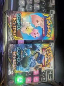 Pokemon Sun And Moon Cosmic Eclipse Booster Packs (2) 820650805899 - Image 1