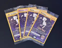 Pokemon TCG: WOTC 1999 “The First Movie” Black Star Promos - Lot of 4 - SEALED - Image 1