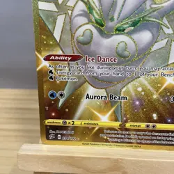 Pokemon TCG Frostmoth 204/192 Rebel Clash Golden Secert Rare NM - Image 5