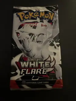 Very Heavy! 22.99g Pokemon TCG SV10.5 White Flare Booster Pack Sealed! - Image 2