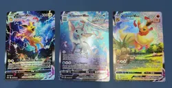 Pokemon Eeveelutions VMax Promos Lot Of Three - All NM To Mint - Image 1