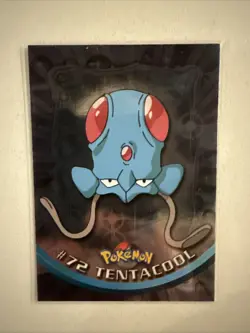 Pokemon Topps TCG: Tentacool #72 Base Chrome - Series 1 - Image 1