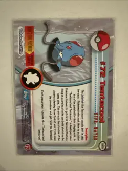 Pokemon Topps TCG: Tentacool #72 Base Chrome - Series 1 - Image 2