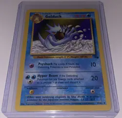 Golduck Pokemon TCG 1st Edition Fossil 35/62 NM English - Image 1