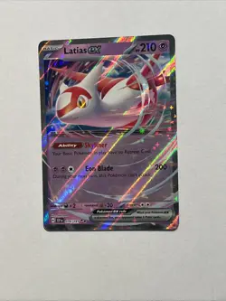 Latias EX Surging Sparks Double Rare Holo 076/191 Pokemon TCG NM - Image 1