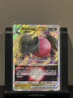 Pokemon Silver Tempest Regidrago VSTAR 136/195 Ultra Rare Holo NM - Image 1