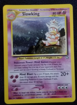 Pokemon TCG Slowking Neo Genesis 14/111 Holo Unlimited Holo Rare - Image 1