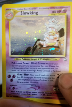 Pokemon TCG Slowking Neo Genesis 14/111 Holo Unlimited Holo Rare - Image 2