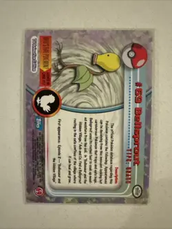 Pokemon Topps TCG: Bellsprout #69 Base Chrome - Series 1 - Image 2