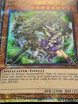 Magicians Of Bonds And Unity | DUNE-EN000 | Quarter Century Secret Rare |YuGiOh! - Image 2