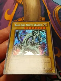 Blue-Eyes White Dragon - BPT-003 - Secret Rare Limited Edition - EX/LP - YuGiOh - Image 5
