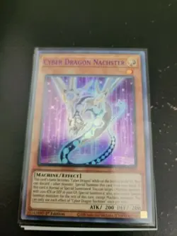 Cyber Dragon Nachster Random Colors - LDS2-EN032 - Ultra Rare 1st Near Mint - Image 1