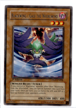 Blackwing - Gale the Whirlwind | CRMS-EN008 | Yu-Gi-Oh! TCG - Image 1
