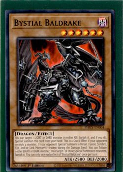 3x Bystial Baldrake | PHHY-EN004 | Yu-Gi-Oh! TCG - Image 1