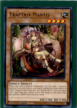 Traptrix Mantis | MAGO-EN076 | Yu-Gi-Oh! TCG - Image 1