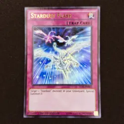 Yugioh - Stardust Flash LC05-EN003 Limited Edition Ultra Rare LP Lightly Played - Image 1