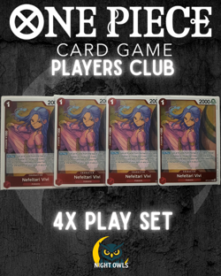 Nefeltari Vivi OP13-012 R Playset One Piece TCG Carrying On His Will Foil NM 4x - Image 1