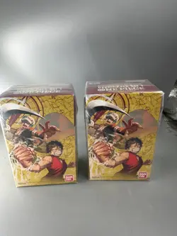 One Piece Kingdoms of Intrigue Double Pack DP-01 Sealed x 2 - 2 double packs - Image 1