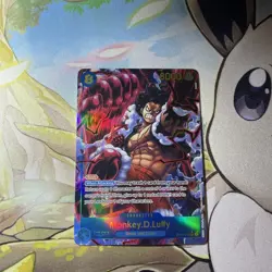 Monkey.D.Luffy OP11-118 SEC Alt Art ONE PIECE A Fist of Divine Speed ENGLISH Nm - Image 1