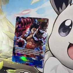 Monkey.D.Luffy OP11-118 SEC Alt Art ONE PIECE A Fist of Divine Speed ENGLISH Nm - Image 4