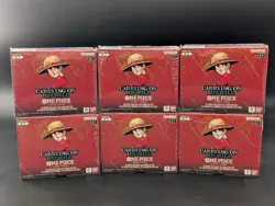 Lot of (6) One Piece OP-13 Carrying On His Will English Sealed Booster Boxes - Image 1