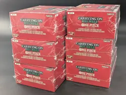 Lot of (6) One Piece OP-13 Carrying On His Will English Sealed Booster Boxes - Image 4