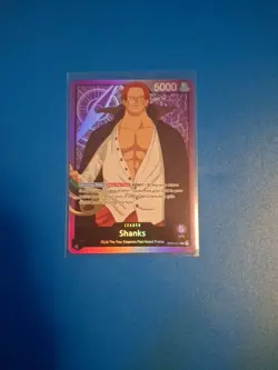 One Piece! Shanks ST05-001 L - Leader - Film Edition - Foil - English - NM/Mint - Image 2