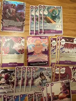 OP14 The Azure Sea's Seven Purple Donquixote Doflamingo Deck - Image 3