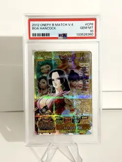 2012 VINTAGE One Piece Onepy Berry Match IC Boa Hancock Psa 10 - Image 1