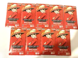 One Piece Carry On His Will Op13 Single Blister Packs 9x Booster Packs - Image 1