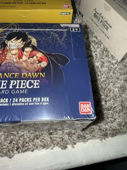One Piece TCG Romance Dawn OP-01 Booster Box New Sealed ENGLISH (WHITE BOTTOM) - Image 4