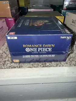 One Piece TCG Romance Dawn OP-01 Booster Box New Sealed ENGLISH (WHITE BOTTOM) - Image 5