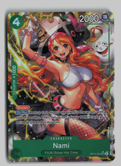 One Piece OP14-031 Nami SR Alt Art English - READY TO SHIP - Image 1