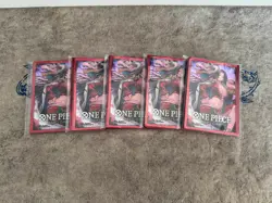 One Piece TCG Promotion Sleeve 2024 Boa Hancock (10pcs) Set of 5 - Image 1