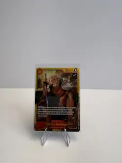 One Piece TCG | Silvers Rayleigh OP08-118 SEC Two Legends (PRB02 Reprint) NM - Image 1