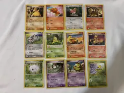 Old Pokemon Card Lot (12 Cards) Vintage Cards (a7) - Image 1