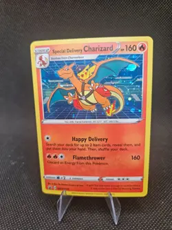 Special Delivery Charizard SWSH075 Pokemon Sword & Shield Promo Cards Holo NM - Image 1