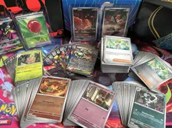 Mega Evolution Card Lot EX/IR/FA More Than 200 Cards - Image 1