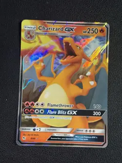 Charizard GX - 9/68 - Pokemon Hidden Fates Sun & Moon Ultra Rare Card NM - Image 1