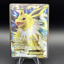 Pokemon TCG Jolteon EX 28a/83 Generations Full Art Holo Card - Image 1