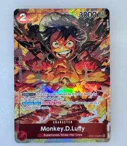 One Piece Monkey D. Luffy Parallel Card Game OP01-024 SR Romance Dawn - Image 1